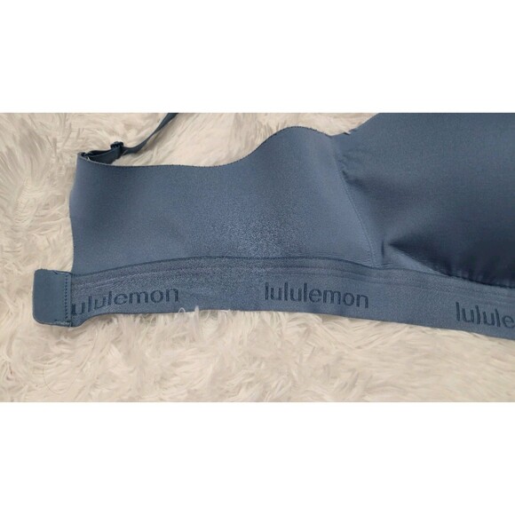 Lululemon Blue Light Medium Support Sports Bra 38C - Picture 7 of 7